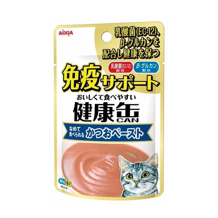 Aixia 健康罐 支持免疫配方 鰹魚肉醬 40g