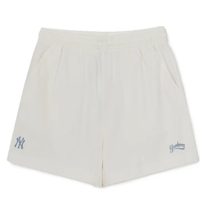 【入LIVECODE一件減至$358😱🔥！】【MLB】Women's Varcity Sportive Part 3 Shorts New York Yankees