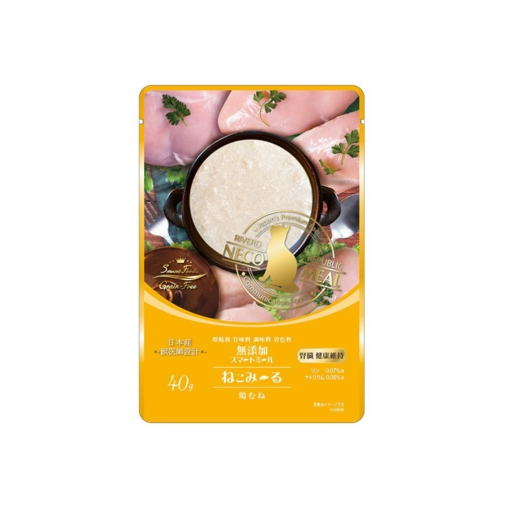 NECO MEAL 貓用 無添加 腎臟護理 雞肉濕糧包40g