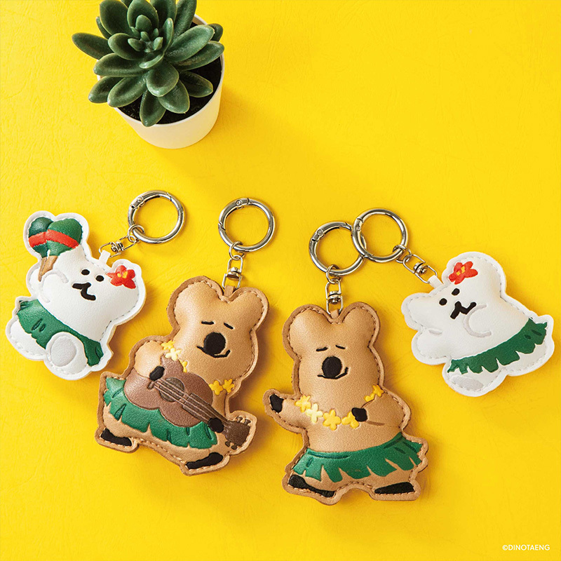 【Dinotaeng】皮革造型鑰匙圈