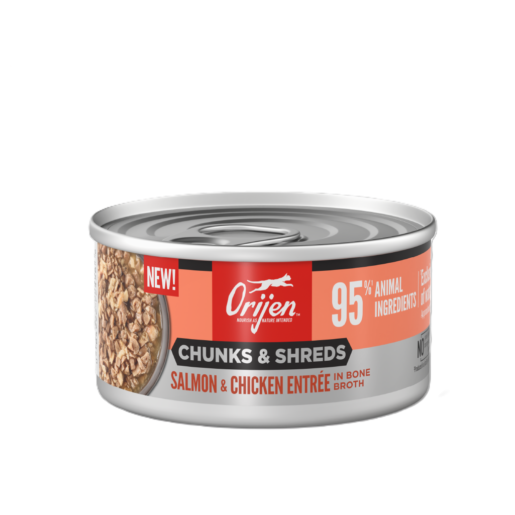 Orijen渴望 貓罐頭 主食罐．奢華鮮肉 三文魚+雞肉85g