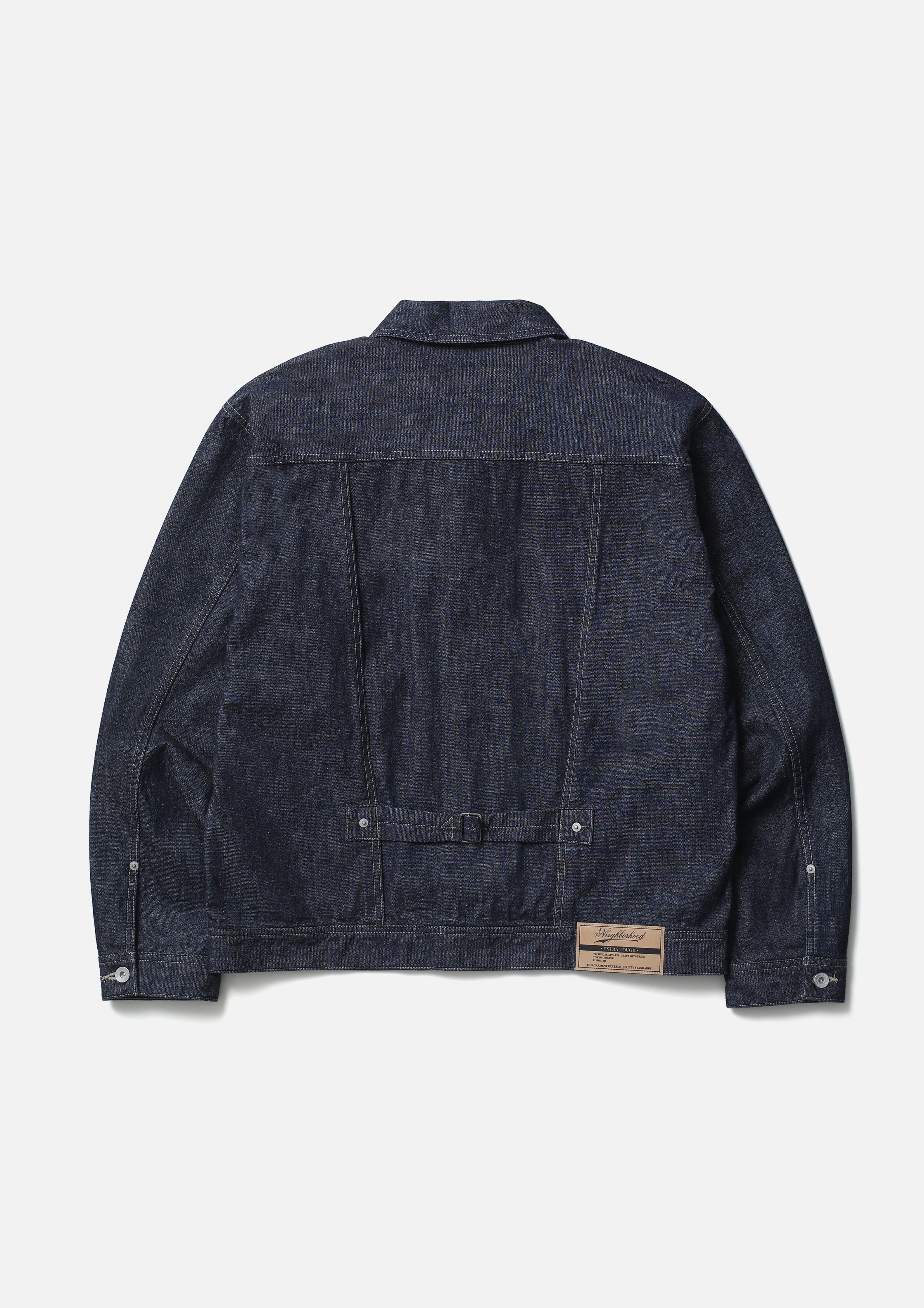 -(B6b)-NEIGHBORHOOD LW DENIM JACKET 牛仔 外套 11盎司 丹寧-261AQNH-JKM02