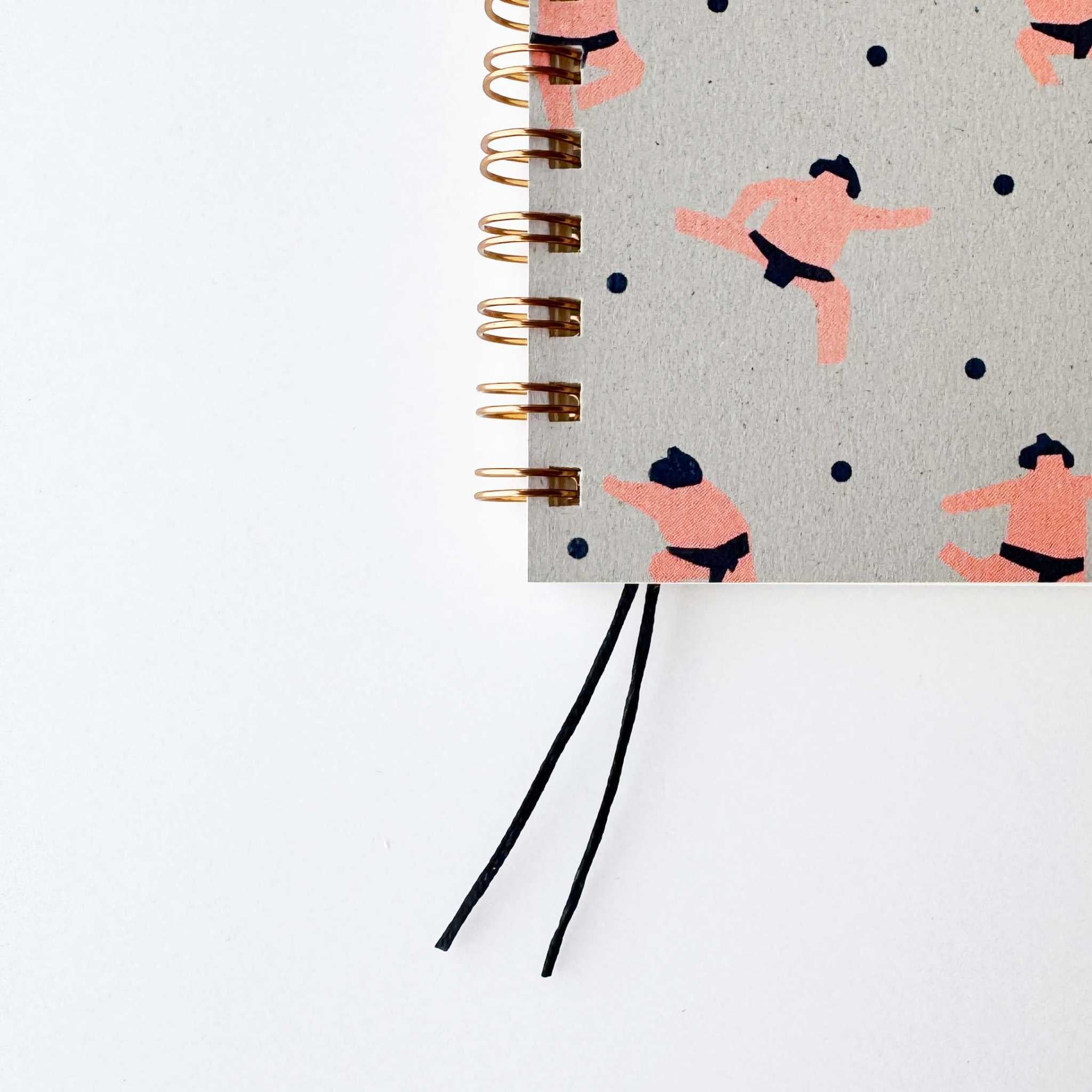 綁線環裝筆記本 | 相撲 | 水縞 日本