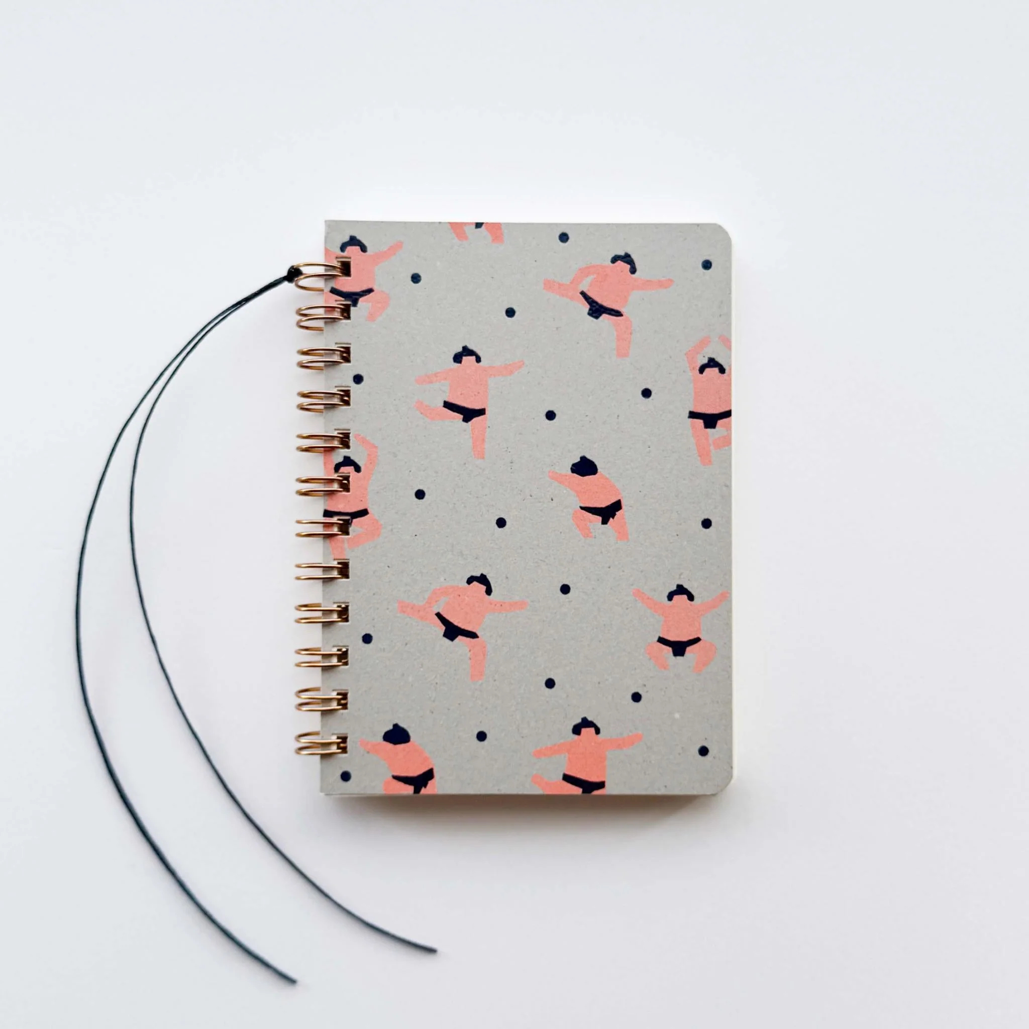 綁線環裝筆記本 | 相撲 | 水縞 日本