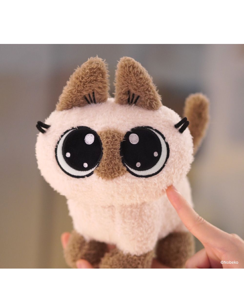 【限量販售】暹羅貓小豆泥-20cm毛絨公仔系列