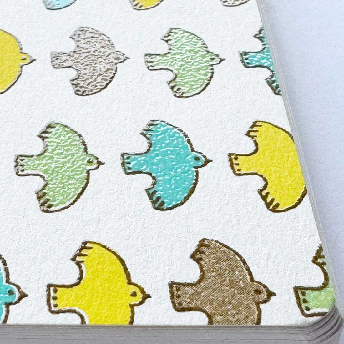 綁線環裝筆記本 | Birds | 水縞 日本