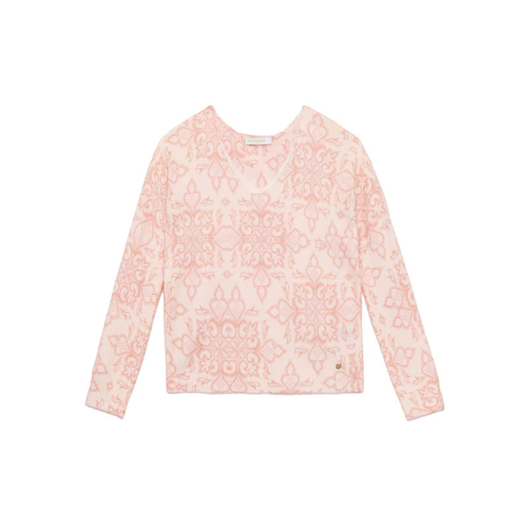 1LP0327-005 [LA PETITE ETOILE] Pull Margot Carre #MARGOT-M112611B1A/41-CARRE (EU)