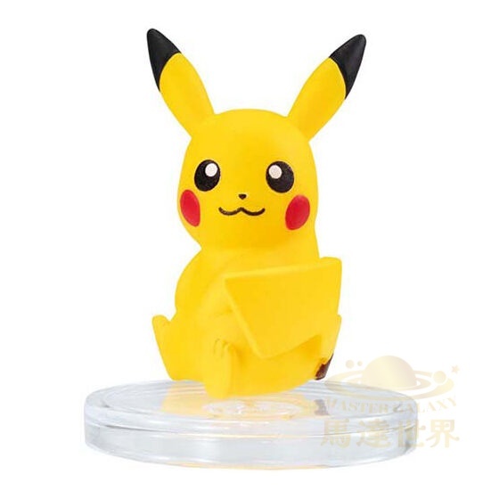 BANDAI 扭蛋-寶可夢尾巴手辦 1- 皮卡丘
