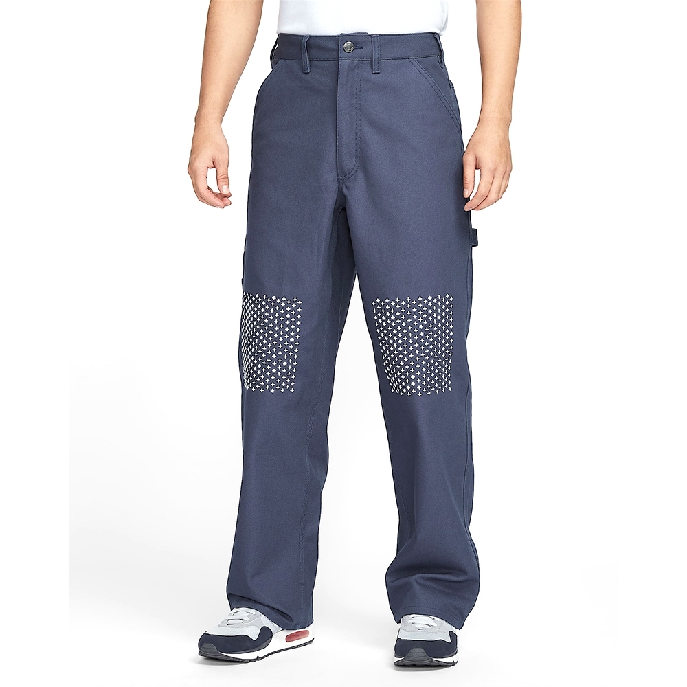 NIKE 長褲 CARPENTER PANT SASHIKO 藍色 工裝 休閒褲 男 HJ8479-437