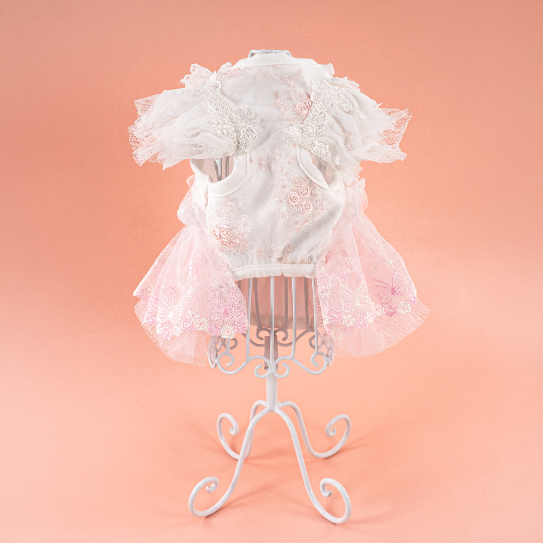 Peach Vest Dress