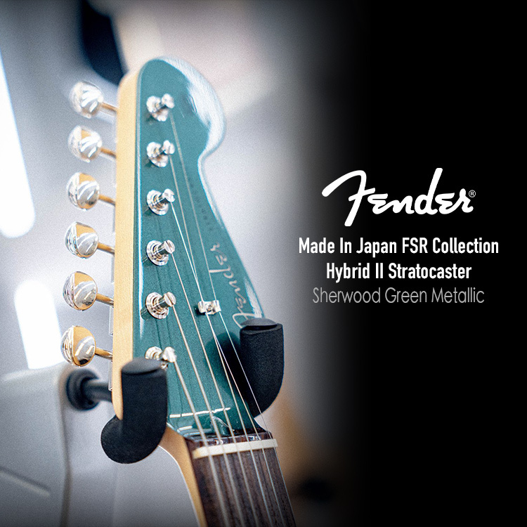 限定款 Fender Japan FSR Hybrid II Stratocaster SGM 電吉他