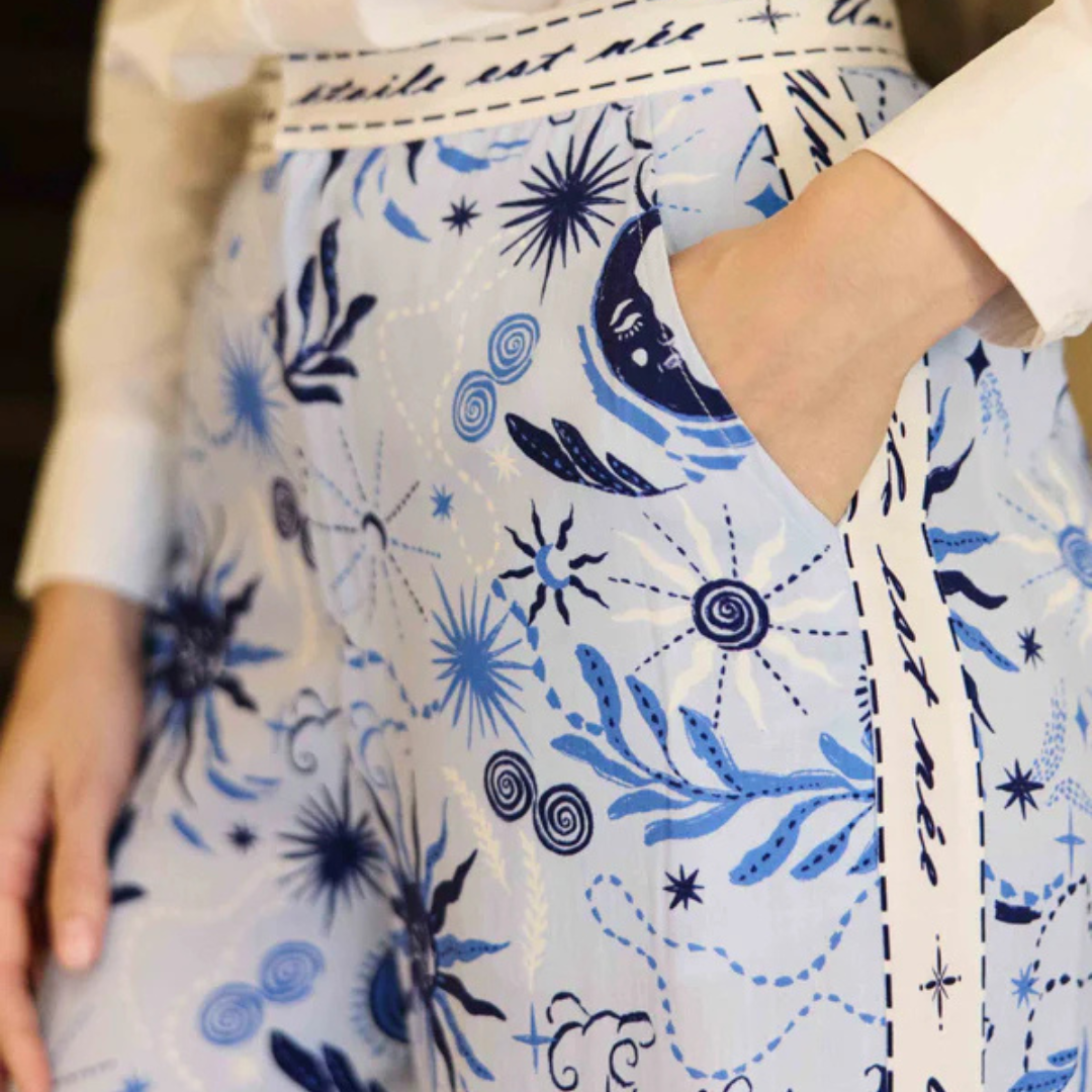 1LP0327-006 [LA PETITE ETOILE] Pantalon Pavia Soleil #PAVIA-P102611V0A/21-SOLEIL (EU)