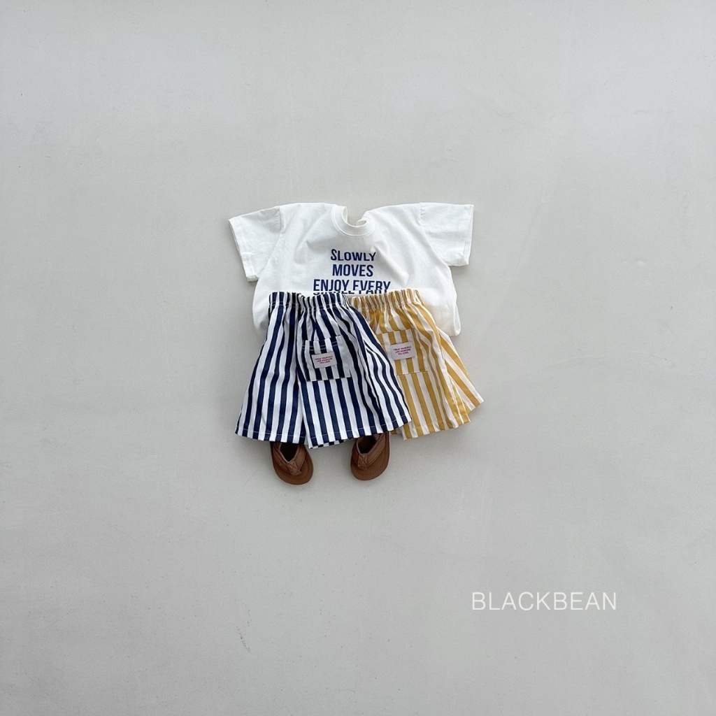 韓國🇰🇷BLACKBEAN 直條密瓜短褲(BS-BM/S-XL)