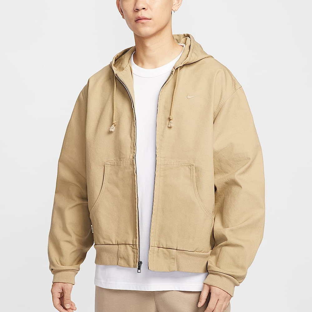 NIKE 外套 NL FZ UL JACKET SASHIKO 卡其 連帽 夾克外套 男 HQ6123-297