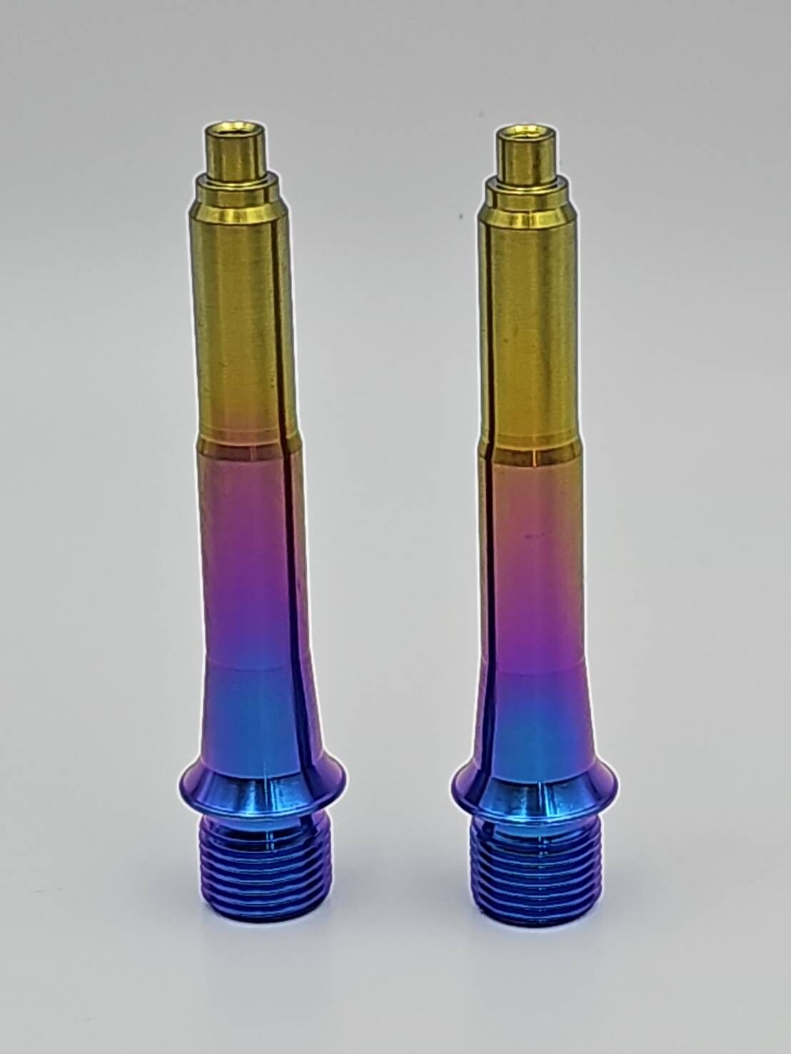 (DIY自裝價) WAHOO 彩鈦 卡踏鈦軸心 單鈦軸心 長度:50 /55 /60 /65 /70mm 可選 (只有鈦軸心 不含本體)