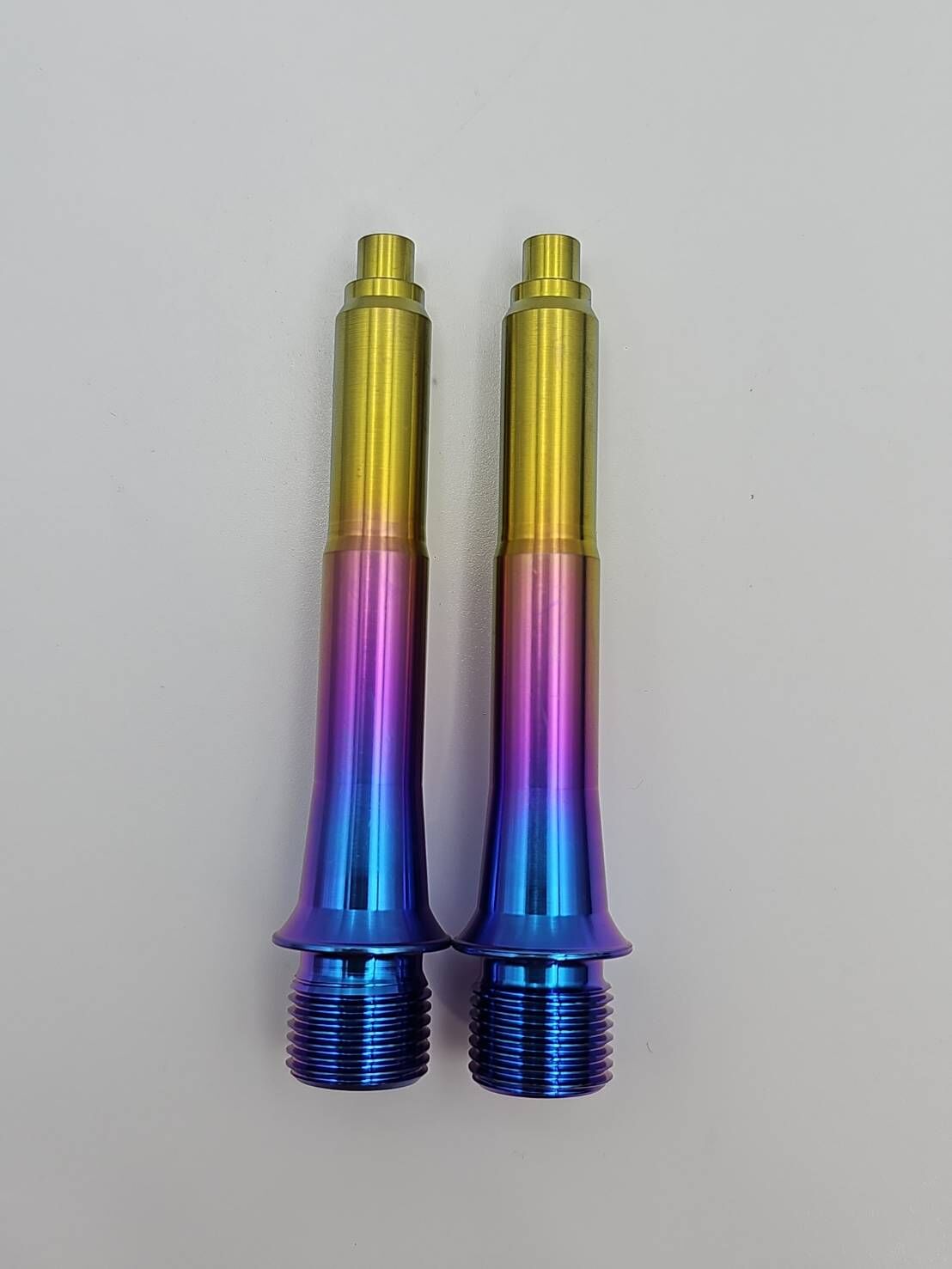 (DIY自裝價) WAHOO 彩鈦 卡踏鈦軸心 單鈦軸心 長度:50 /55 /60 /65 /70mm 可選 (只有鈦軸心 不含本體)