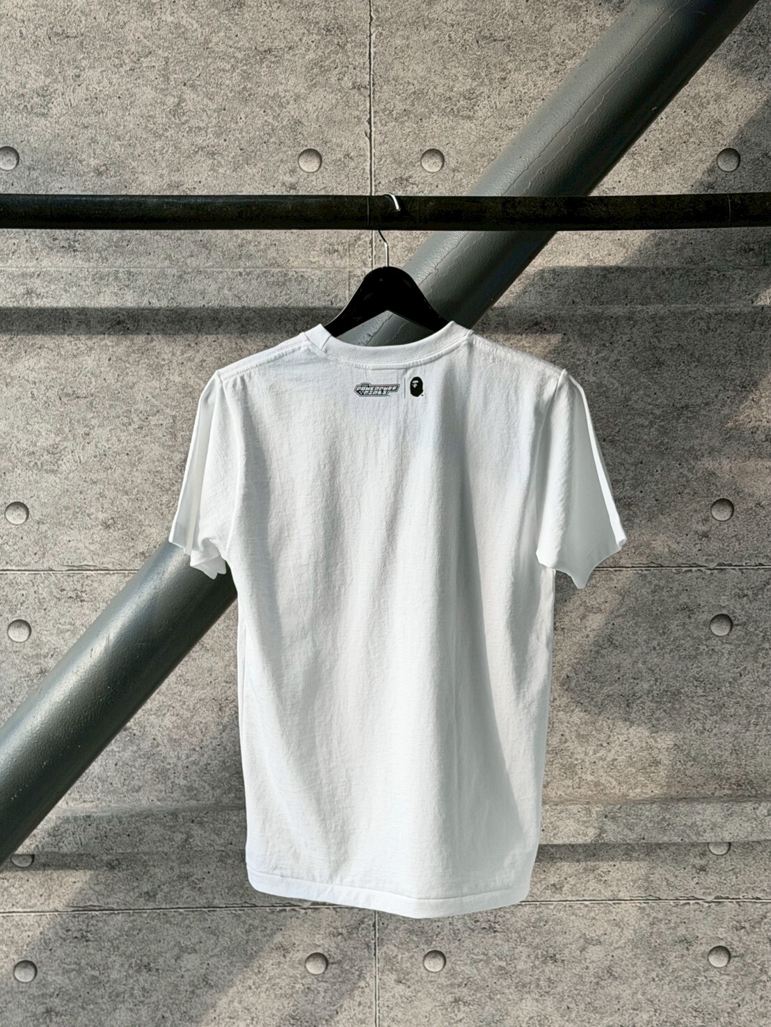 BAPE x THE POWERPUFF GIRLS ABC CAMO 綠迷彩人猿 毛毛 短袖 T