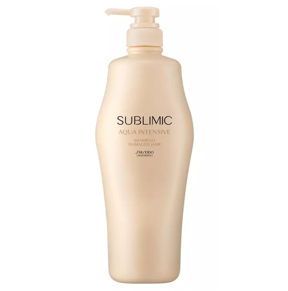 Shiseido Sublimic Aqua Intensive Shampoo 1000ml Damaged Hair 資生堂水凝洗髮露