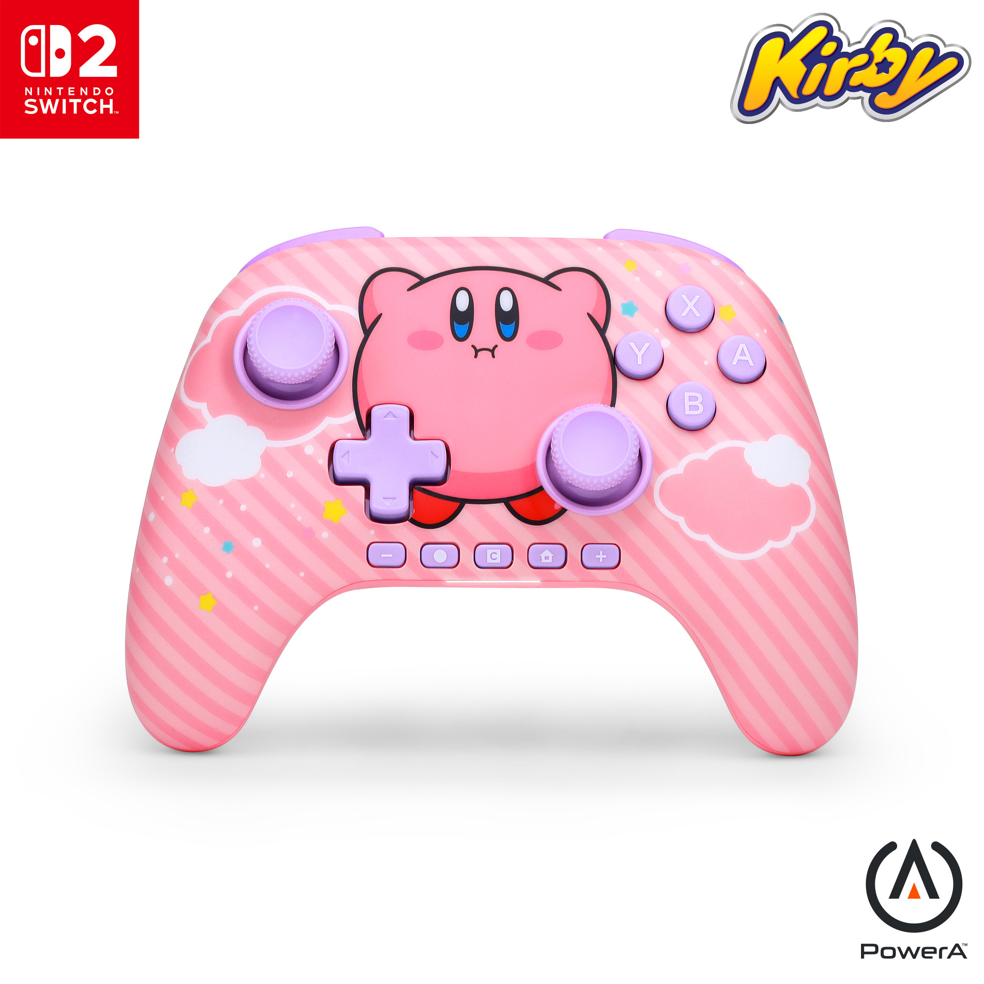 PowerA 任天堂 Switch 2 無線遊戲手掣 – Kirby Puff