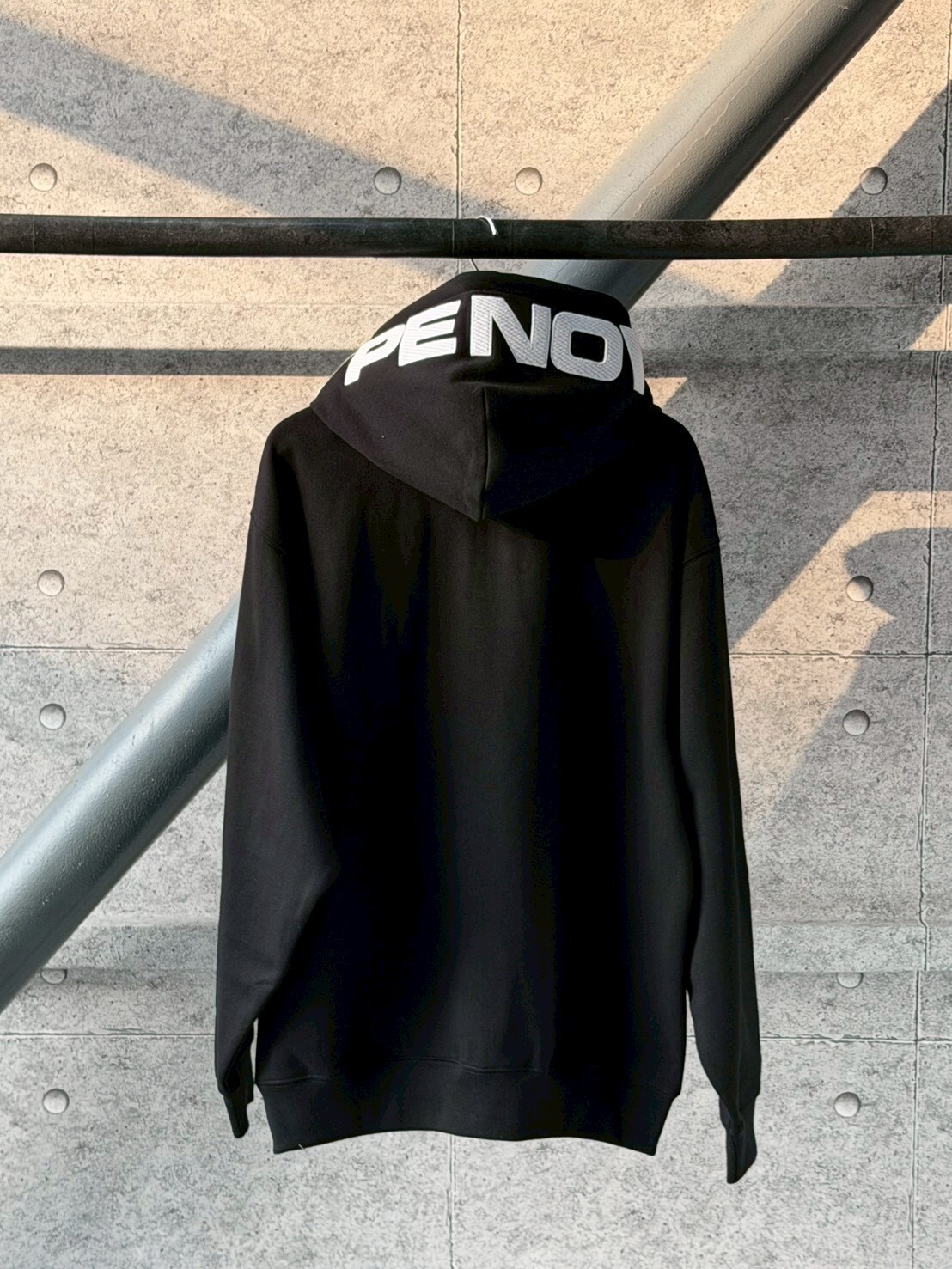 AAPE 絕版款 胸前立體膠印人猿頭Logo 環帽字體貼布 外套