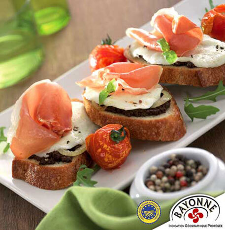 法國 拜雍火腿切片 IGP認證 經典冷盤下酒菜、哈密瓜火腿首選