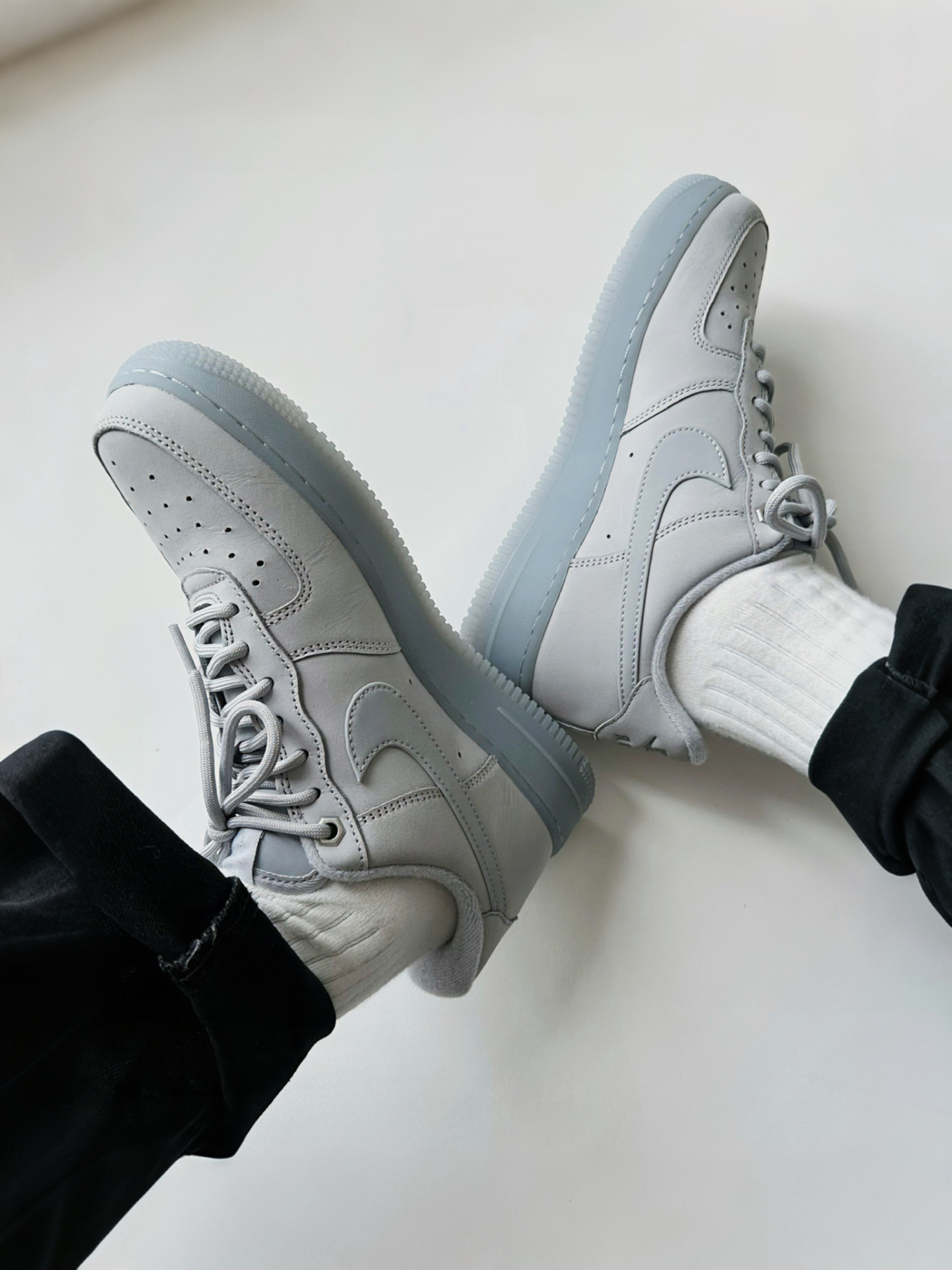 代購-Nike Air Force 1 '07 Workboot 磨砂皮革 板鞋 灰色 CJ9179-002