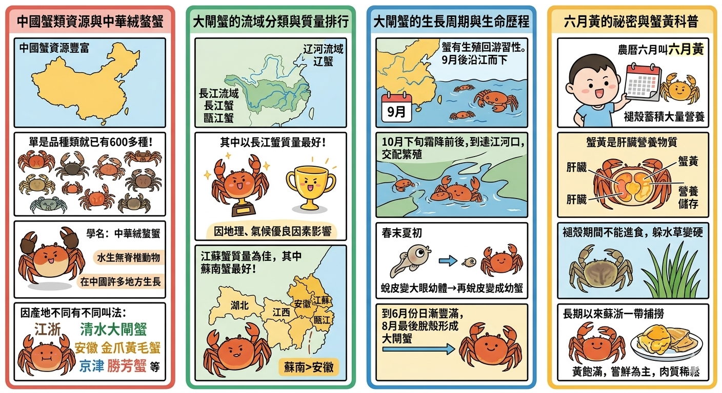 大閘蟹來源