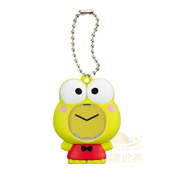 BANDAI 扭蛋-三麗鷗角色相框吉祥物 2掛件-Keroppi