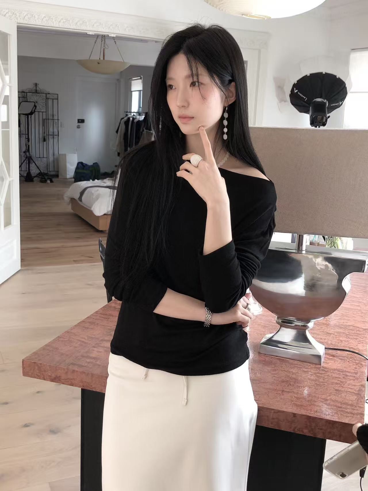 LB6017 垂墜感上衣