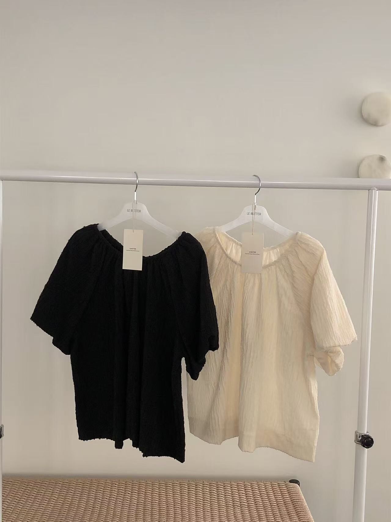 LB6018 樹紋泡泡上衣