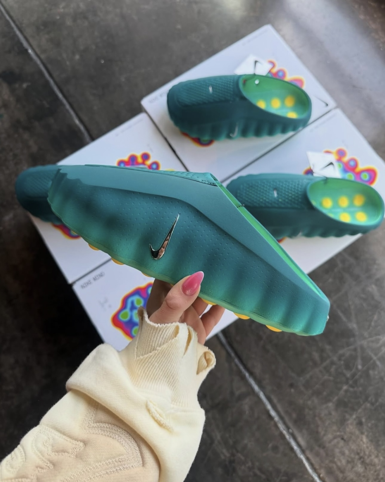 【Focus Store】即將到貨 Nike Mind 001 "Geode Teal Light Meta" 晶洞藍綠 HQ4307-301