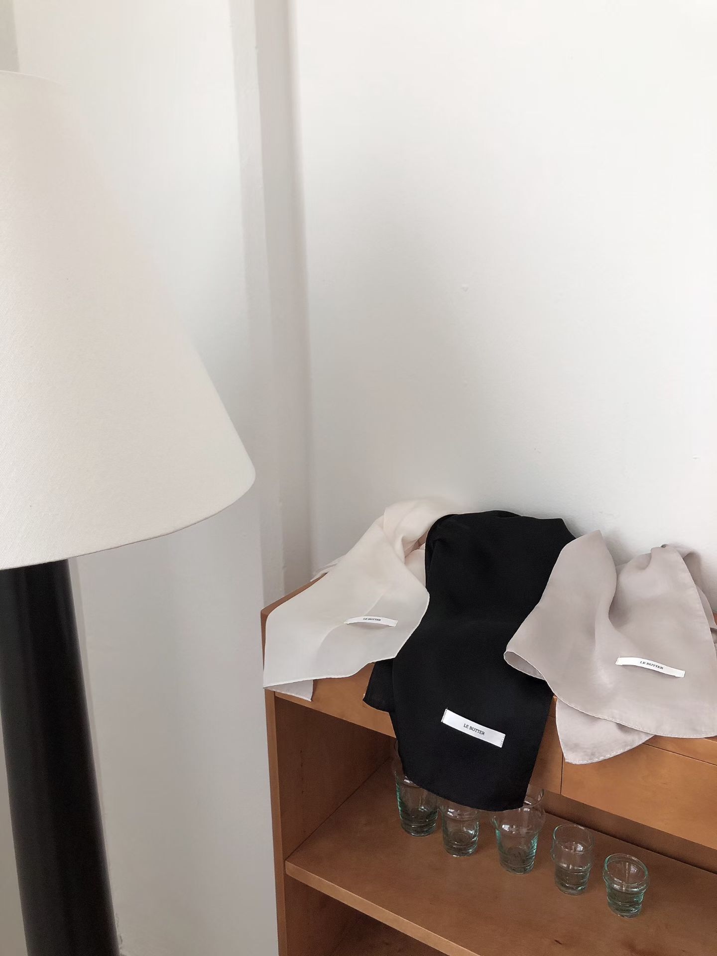 LB5532 優雅真絲圍巾