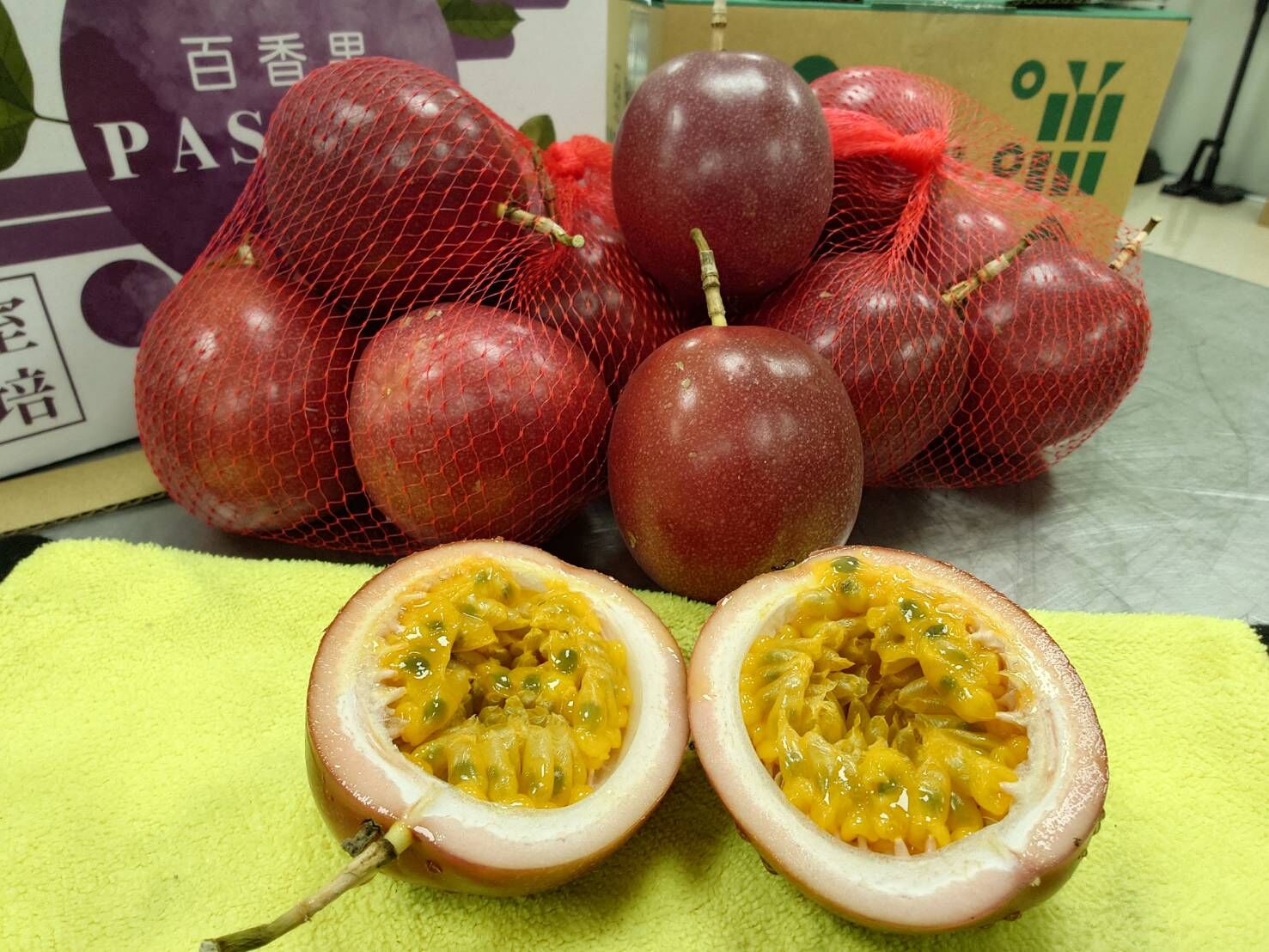 預購【04月03日 (五)到貨】美濃區農會💮百香果 【600克±15克/約4-5粒/袋】