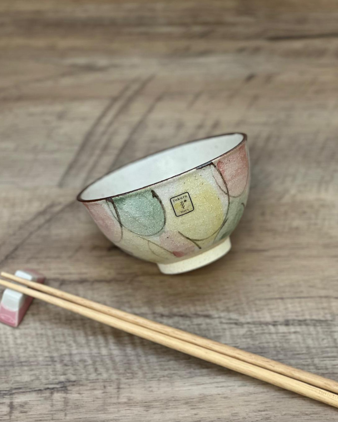 六魯 手繪唐棉花飯碗 ｜Blut's