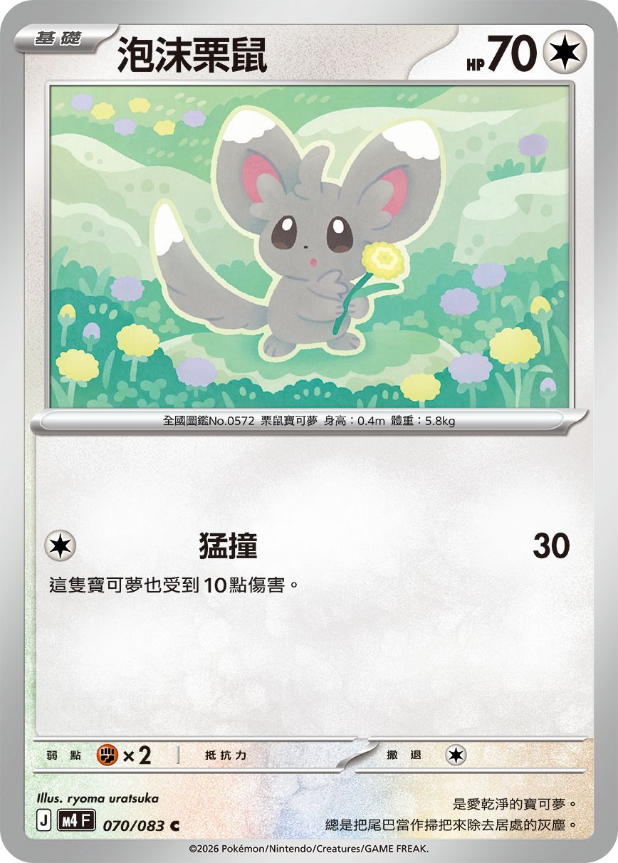 M4F 070/083 泡沫栗鼠