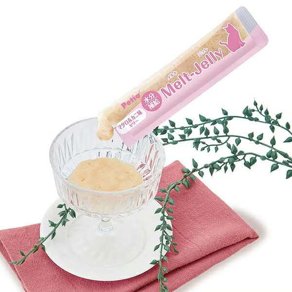 Petio 無添加保健補水｜吞拿魚+扇貝貓用啫喱條 (牛磺酸+) 4本