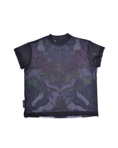 RE:MUSEIGEN GUNEVA Mesh Top - Black | RM2501-11
