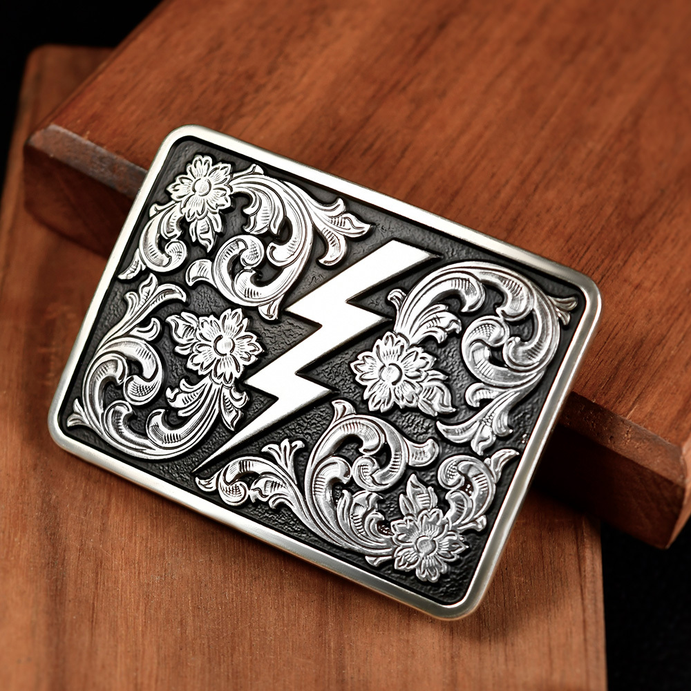 傳奇 TCB 閃電搖滾 造型皮帶扣 / 皮帶頭