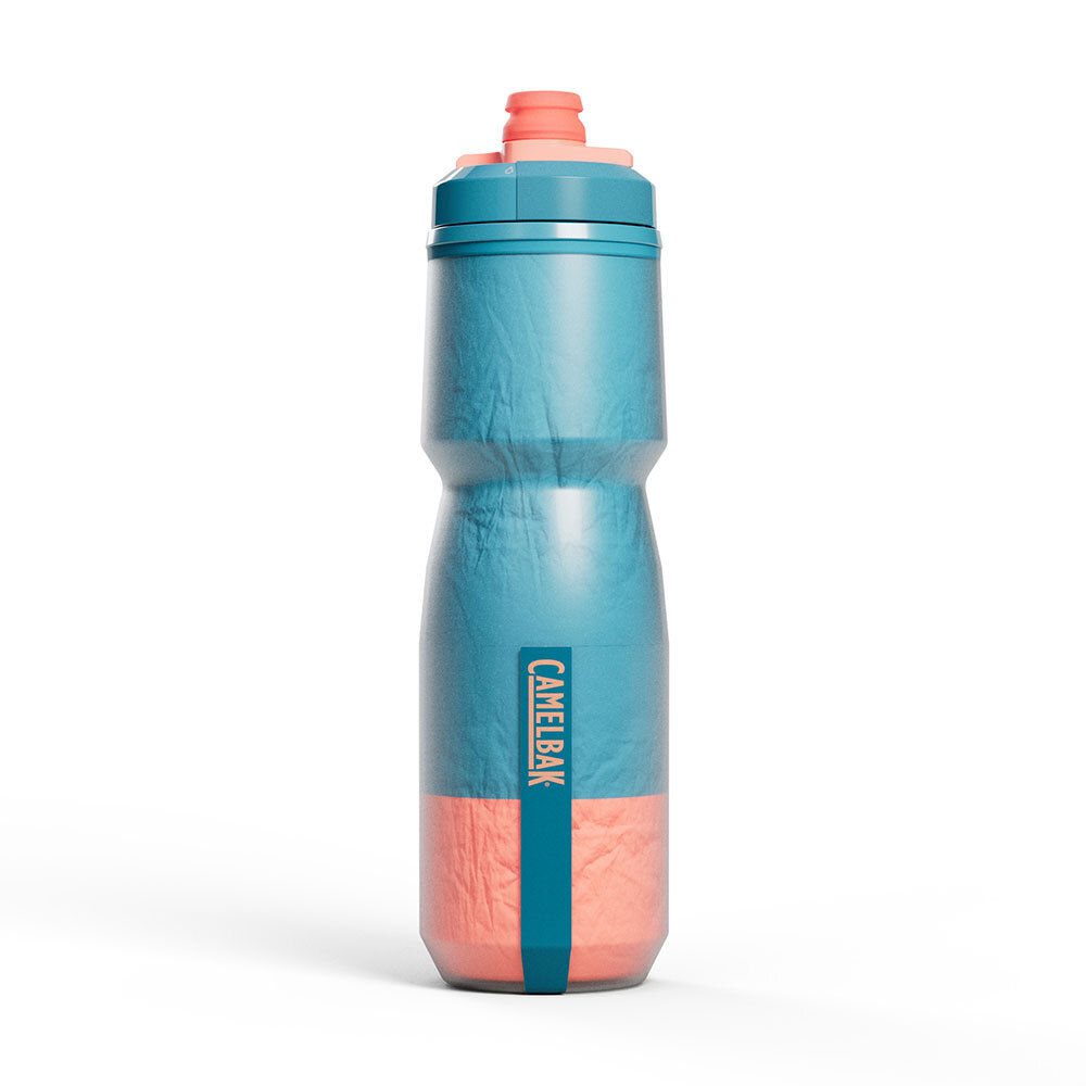 【CAMELBAK】710ml Podium保冷噴射水瓶-湖光青