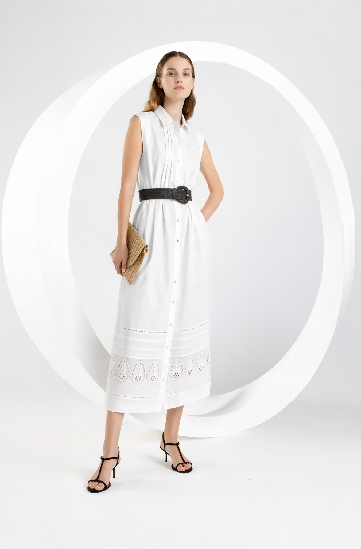 Purotatto 排釦雕花背心洋