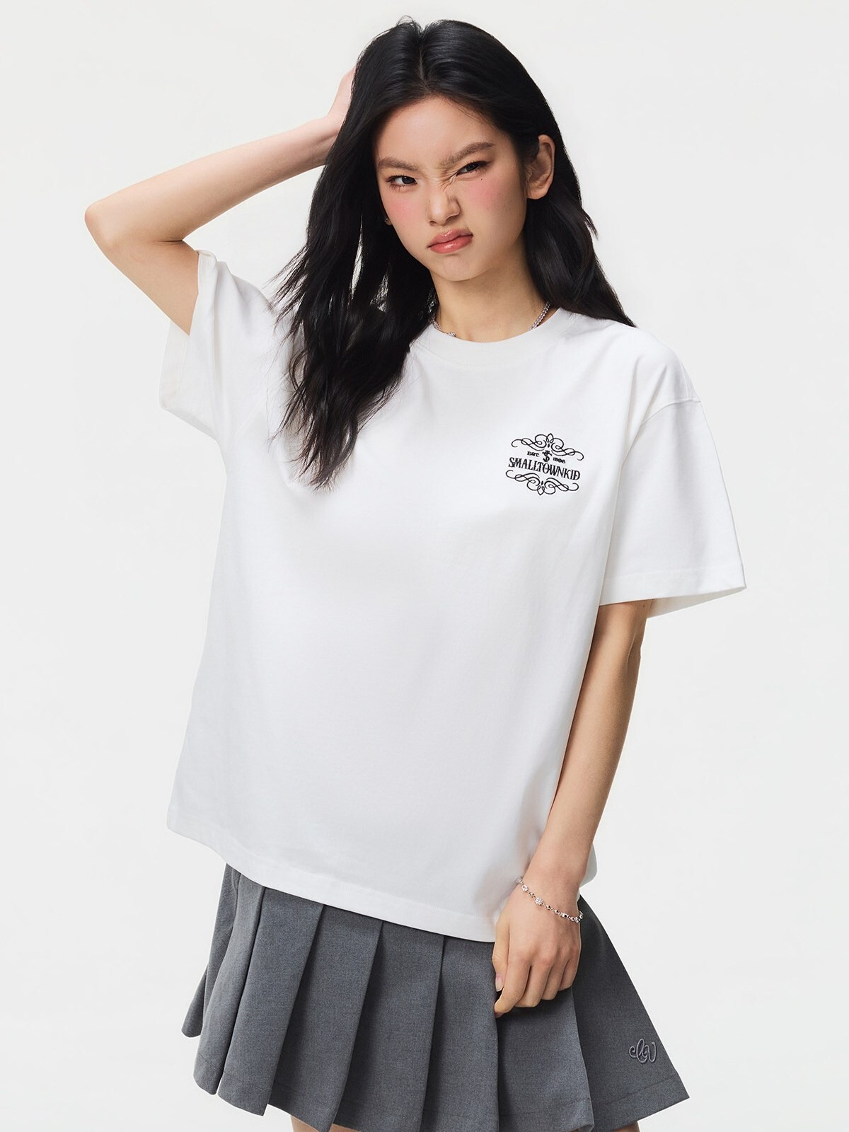 STK SmallTownKid 復古休閒 飛馬獨角獸印花 短袖T