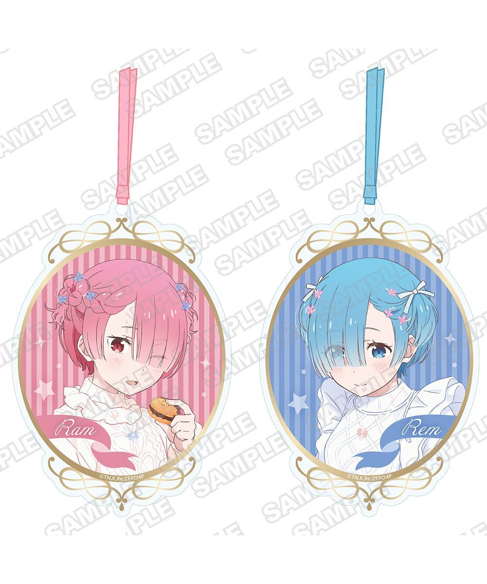 預購-『Re:從零開始的異世界生活』壓克力書籤 Re:從零開始拉姆與雷姆的誕生日生活2026ver. 系列【日本進口精品】