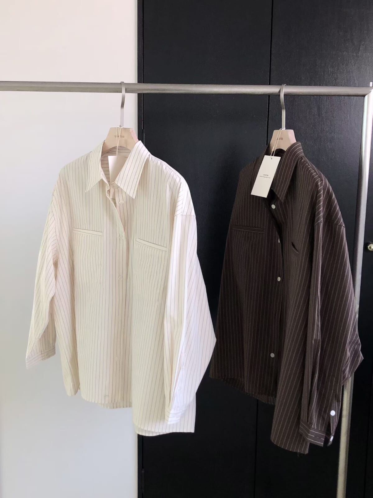 LB6029 直線紋襯衫