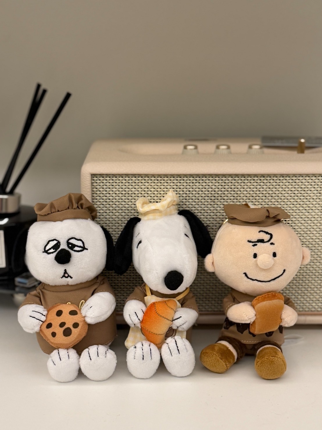 正版授權 SNOOPY 史努比 烘焙系列 毛绒吊飾 盲盒