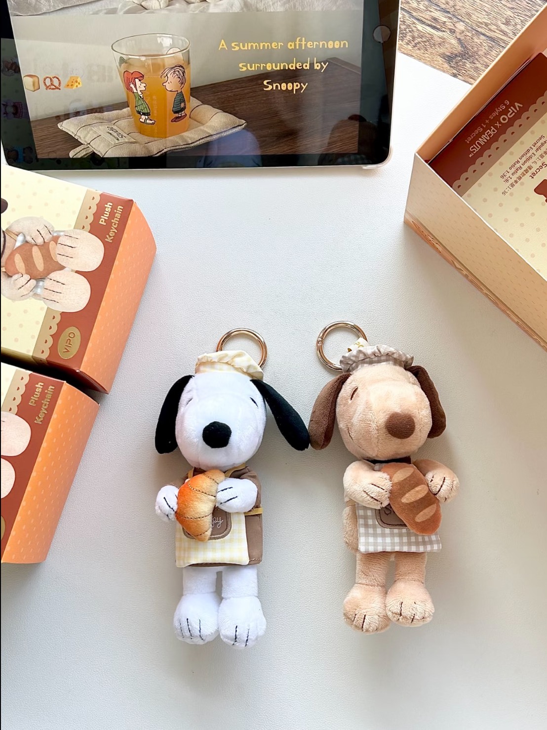 正版授權 SNOOPY 史努比 烘焙系列 毛绒吊飾 盲盒