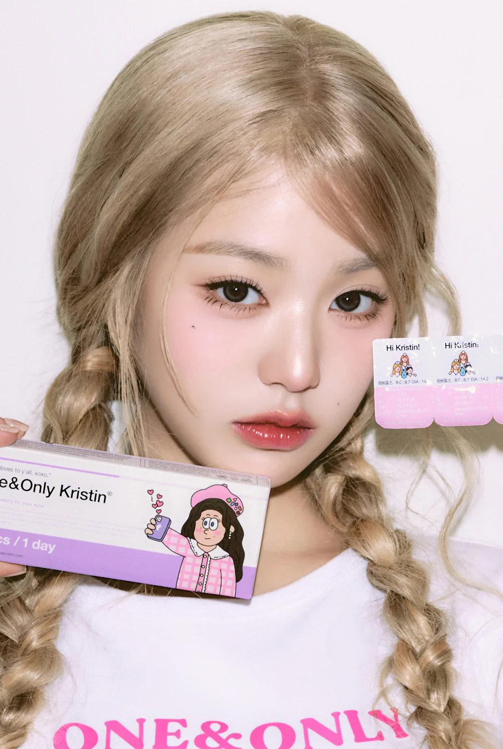 HAPA KRISTIN One & Only Kristin Big Plus 1 Day 隱形眼鏡【2款色號】