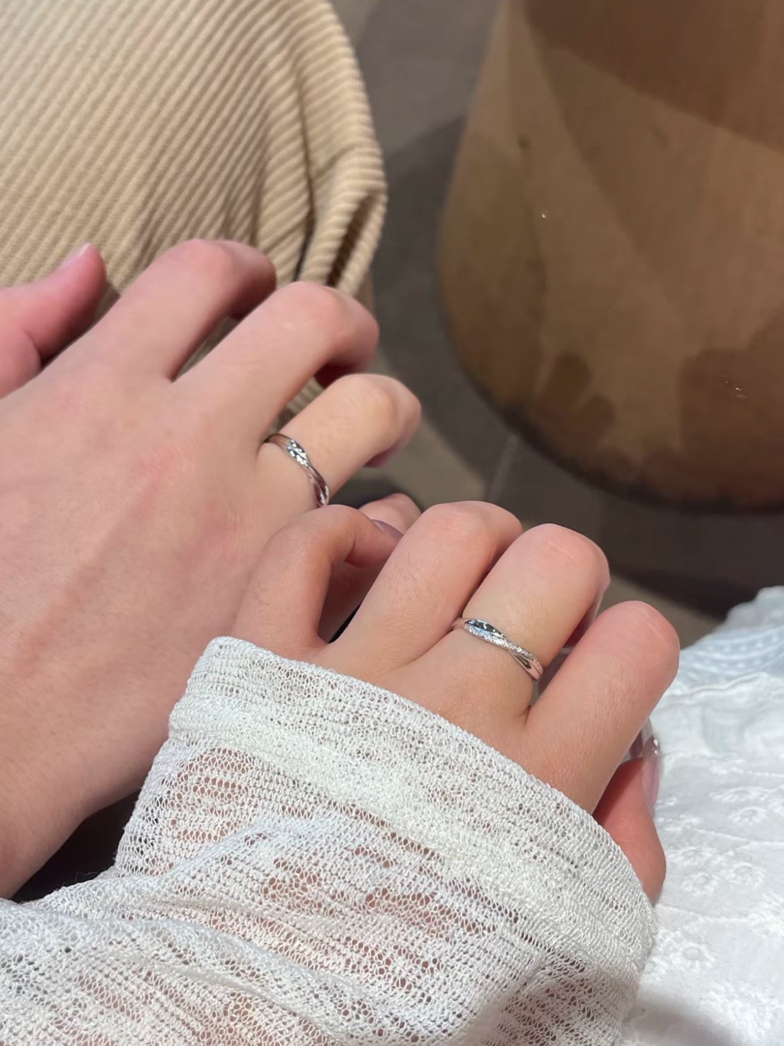 KADER 莫比烏斯 開口可調節 999銀 情侶對戒