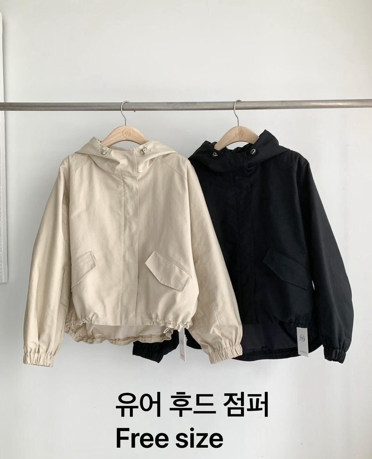 AW6039 休閒工裝連帽束口外套