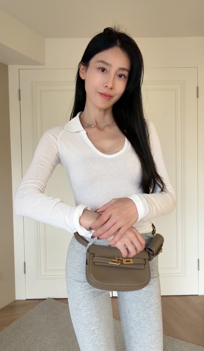 ｜韓國｜顯瘦翻領修身上衣