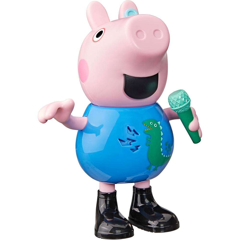 《 HASBRO 孩之寶》 粉紅豬小妹 喬治搞笑唱歌玩偶